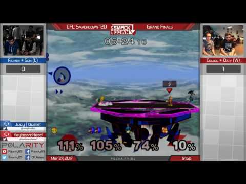 CFL Smackdown 120 Melee - Fathe + Son vs Colbol + Oaty - Doubles Grand Finals