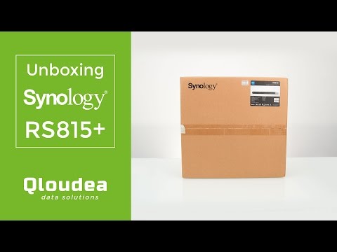 Unboxing Synology RS815+