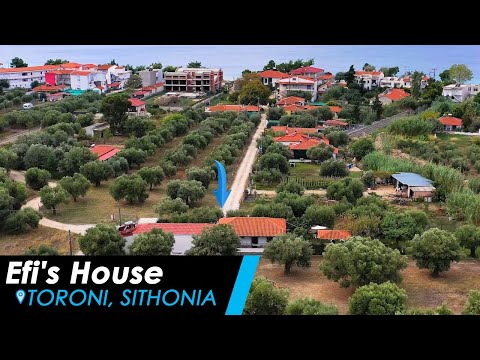 Efijeva hi&scaron;a, zasebne nastanitve v mestu Toroni, Grčija - Video