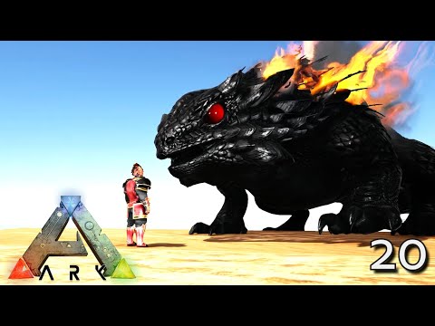 EPIC GIANT DEMONIC THORNY DRAGON !!! ARK: SURVIVAL EVOLVED ARK MODDED PRIMAL FEAR TALAMH E20