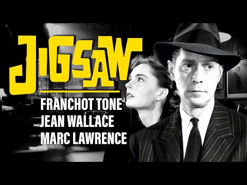Franchot Tone In Classic Espionage Noir Thriller | Jigsaw (1949) | Full Movie