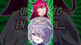 Bijou le enseña un insulto en español a Irys #vtuber  #vtuberclips #hololive