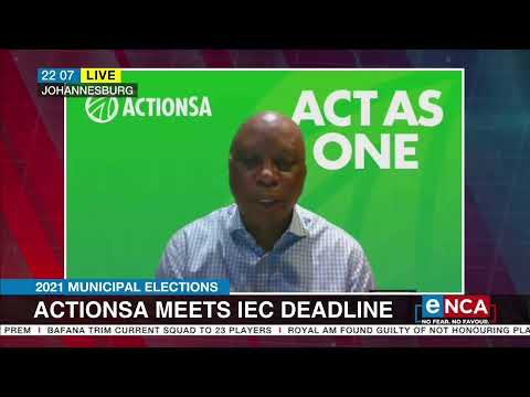 ActionSA meets IEC deadline