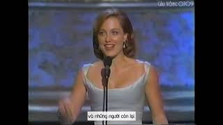 [VIETSUB] [GILLIAN ANDERSON] Emmy 1997 | Phát Biểu Nhận Giải