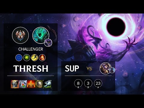 Thresh Support vs Blitzcrank - EUW Challenger Patch 10.10