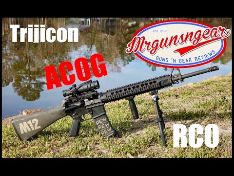 Trijicon TA31RCO Scope Review: The ACOG Used By The USMC \u0026 US Army (HD)