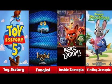 Zootopia 2 Parody of Famous Movie Posters | Disney Fan Art (Latest Version!)