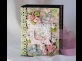 Graphic 45 Botanical Tea mini scrapbook photo ...