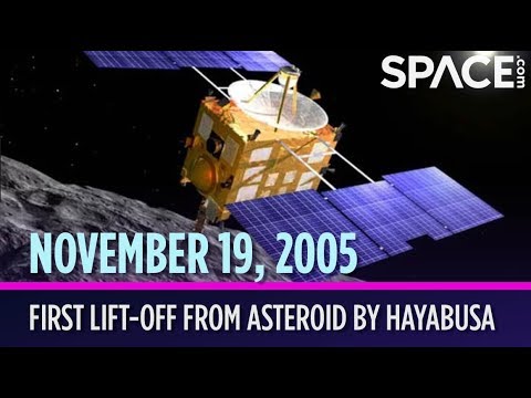 OTD in Space - Nov. 19: First Lift-Off From An Asteroid