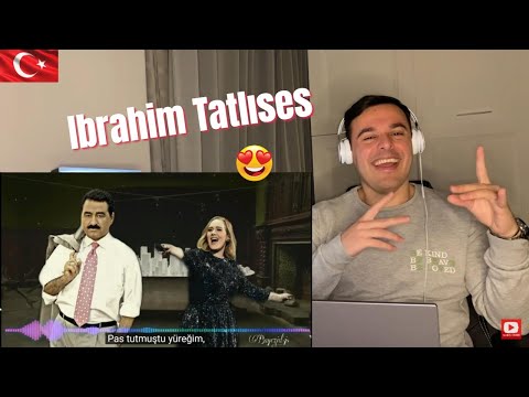 Italian Reaction to 🇹🇷 Ibrahim Tatlıses & Adele Mashup - Rolling in the Deep (Mavisim)