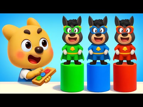 Dobie Turns Into Superheroes | Fun Stories for Kids | Cartoon | Sheriff Labrador