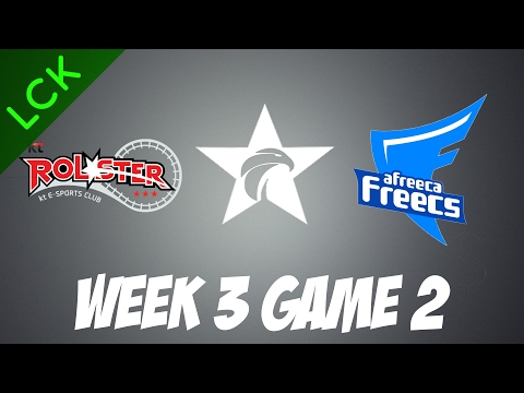 KT Rolster vs. Afreeca Freecs | Game 2 | HIGHLIGHTS | LCK W3D1 2017 Spring split
