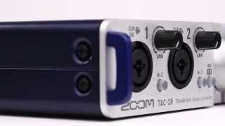 Video thumbnail for Zoom TAC-2R 2-Channel Thunderbolt Audio Interface Overview | Full Compass by Full Compass