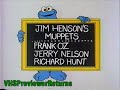 Opening And Closing To Sesame Street Learning About Numbers 1990s VHS