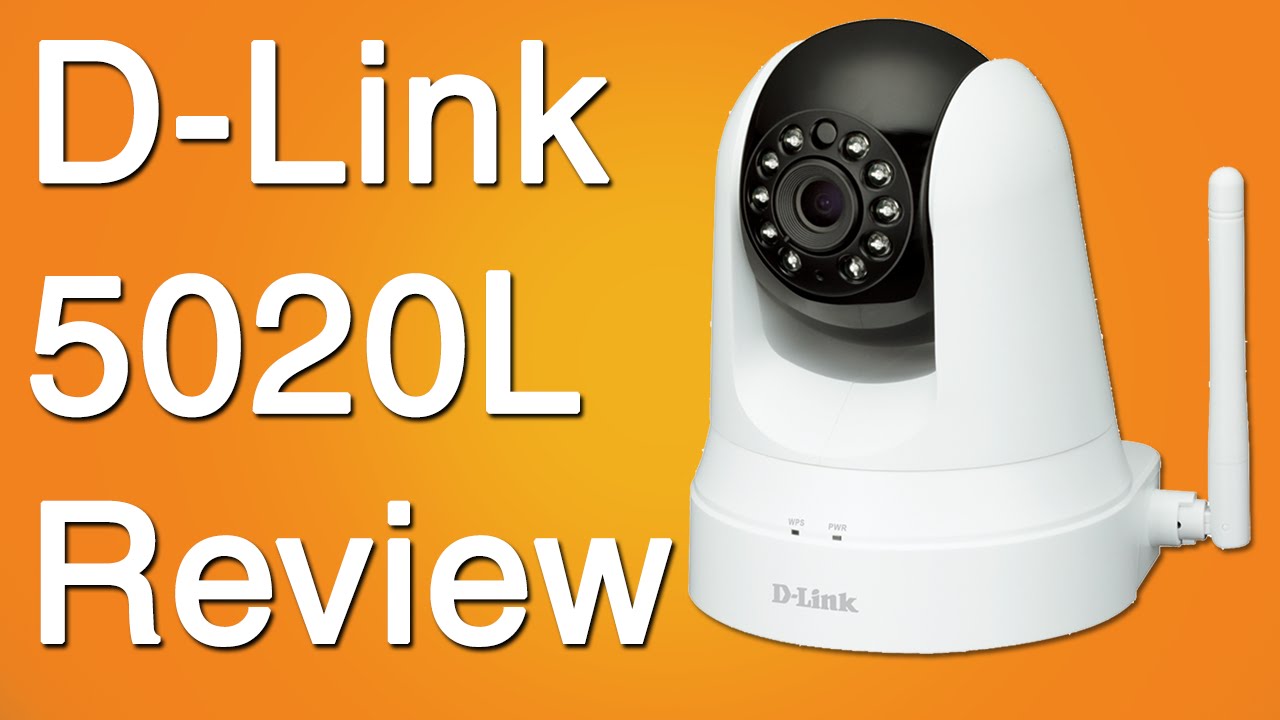 D Link DCS-5020L IP Camera Video Review