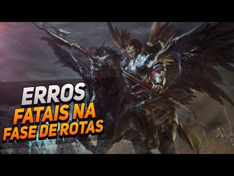 ERROS FATAIS QUE ACABAM COM SUA FASE DE ROTAS - League of Legends
