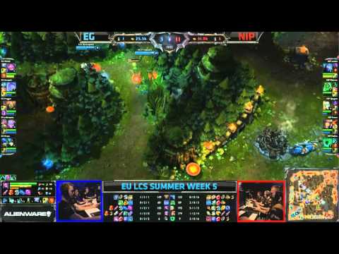 LCS EU Summer 2013 W5D1: Evil Geniuses vs Ninjas in Pyjamas (13.07.2013)