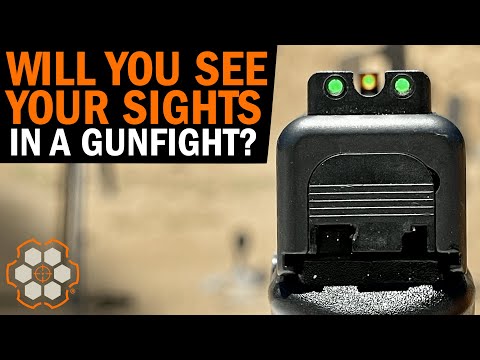 Will You See Your Sights or Red Dot in a Real Gunfight?