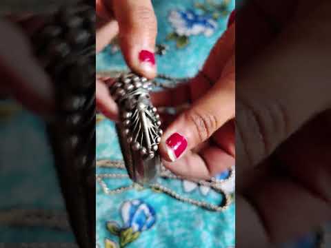 #100 years old silver jewellery of my grandmother.