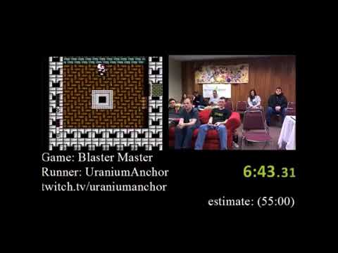 Blaster Master (Any% Warpless) by UraniumAnchor in 48:05 - AGDQ 2012