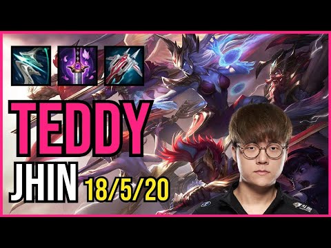 TEDDY - JHIN vs JINX ADC - KR Challenger - Patch 11.6