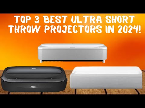 Top 3 BEST Ultra Short Throw Projectors in 2024 (Do not buy without watching the video)