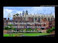 A Question of Proof - Nicholas Blake - Michael Bakewell - BBC Saturday Night Theatre