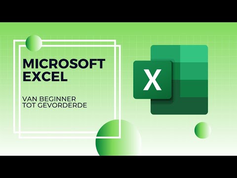 Microsoft Excel Cursus | Van beginner tot gevorderde