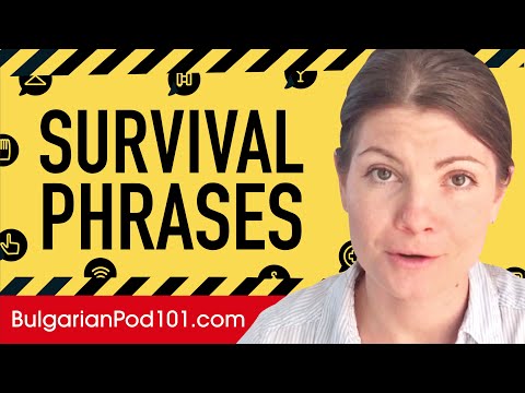 All Survival Phrases You Need in Bulgarian! Learn Bulgarian in 25 Minutes!