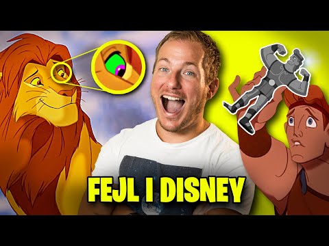 10 Fejl i Film: Disney Edition! 🎬