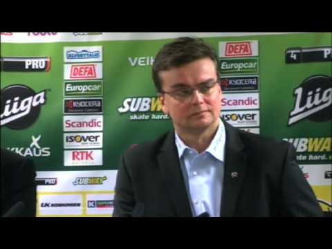 2.11.2013 SaiPa - HIFK lehdistötilaisuus