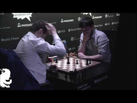 GM Mamedyarov (Azerbaijan) - GM Vachier-Lagrave (France) (5 min+PGN) (Azerbaijan)