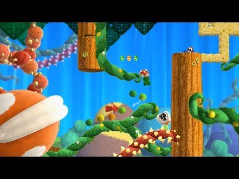 Yoshi's Woolly World - All Special Levels (All Collectibles - 100%)