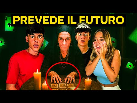 Una STRANA MAGA ci ha PREDETTO il FUTURO ma QUALCOSA è ANDATO STORTO! *cartomante*
