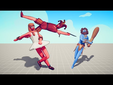DANCER + JESTER vs EVERY UNITS | TABS - Totally Accurate Battle Simulator