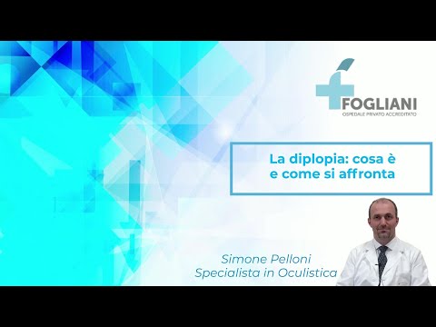 Simone Pelloni: "La diplopia, di che cosa si tratta e come si affronta"