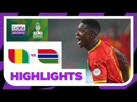 Guinea v Gambia | AFCON 2023 | Match Highlights