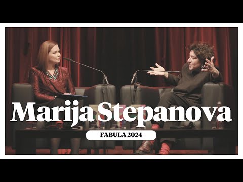 Naslovnica: Fabulin literarni večer – Marija Stepanova: Z one strani