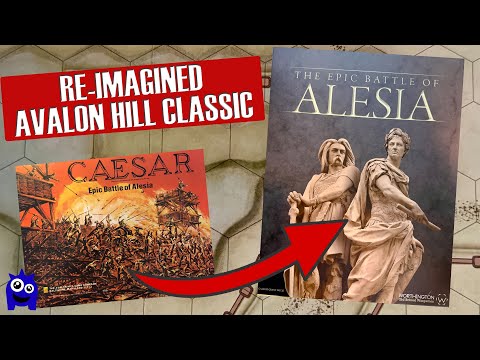 Epic Battle of Alesia Overview | Board Wargame | Ancient Combat | Worthington Publishing