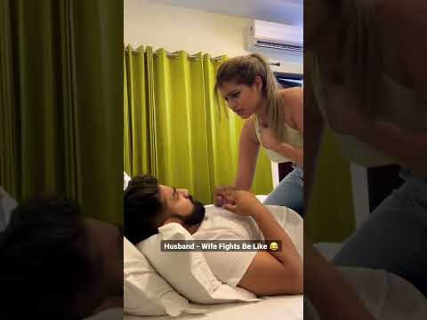 When Husband Comes Late Home 😂 Wife Ka Gussa 🤬🤯 #ytshorts #shorts #comedy #couplegoals #funny