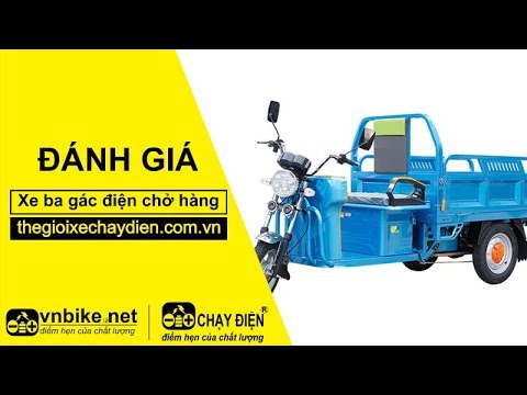 Đánh giá xe ba gác điện chở hàng