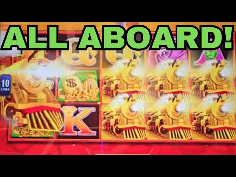 ALL ABOARD! UP TO $125 SPINS ON THIS GAME! SO MANY BONUSES!