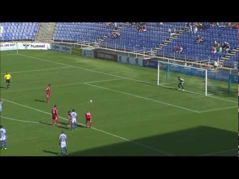 Gol de Matilla (2-1) en el Recreativo de Huelva - Real Murcia Jornada 4