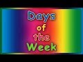 Days Of The Week Song ABC Baby Songs Learn Days Of The Week