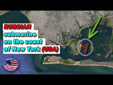 Russian or American submarine on the coast of New York (USA) ?