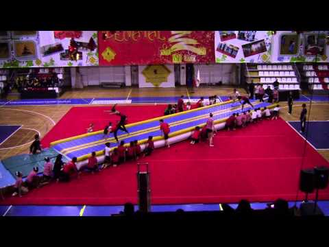 CDESMT Sarau de Natal 2014 - Air Track: Saltos na Pista Tumbling