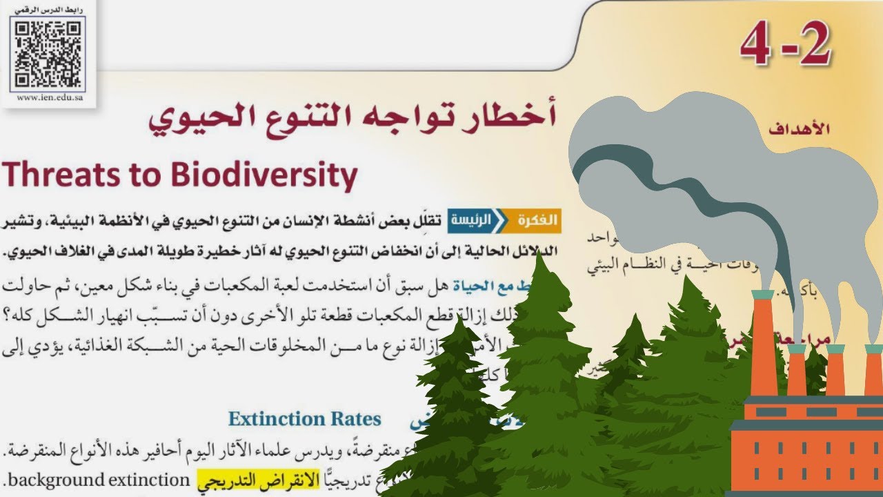 أخطار تواجه التنوع الحيوي