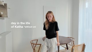 day in the life of Katha (me) | long run in the snow, my own matcha brand & homemade onigiri