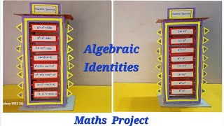 Algebraic Identities wheel | Algebraic Identities working model | Maths Working Model