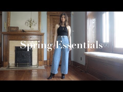 春のワードローブの必需品 - 聖杯の小品 (Spring Wardrobe Essentials - Holy Grail Pieces)